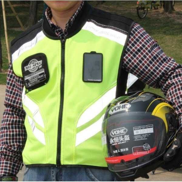 Светлоотразителна Мото Жилетка XL и 2XL