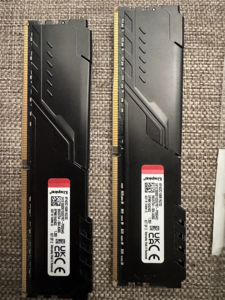 Озу 32gb DDR4 3200mhz Kingston Fury