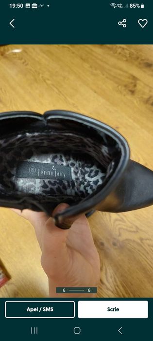 Botine Jenny Fery mar 36