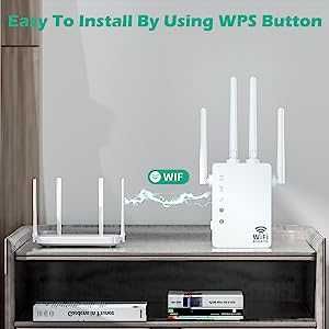 WiFi Extender 5G/4G Dual Band 1200Mbps