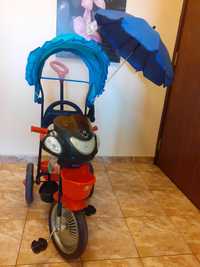 Tricicleta copii Dhs cu roti de metal Jolly Ride