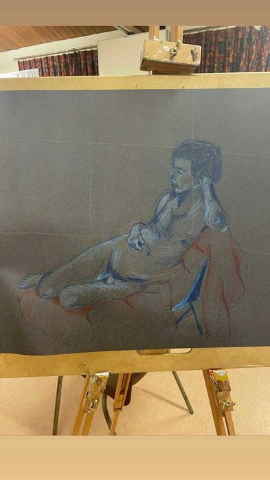 Model de Nud - Sculptură - Portret și Schiță