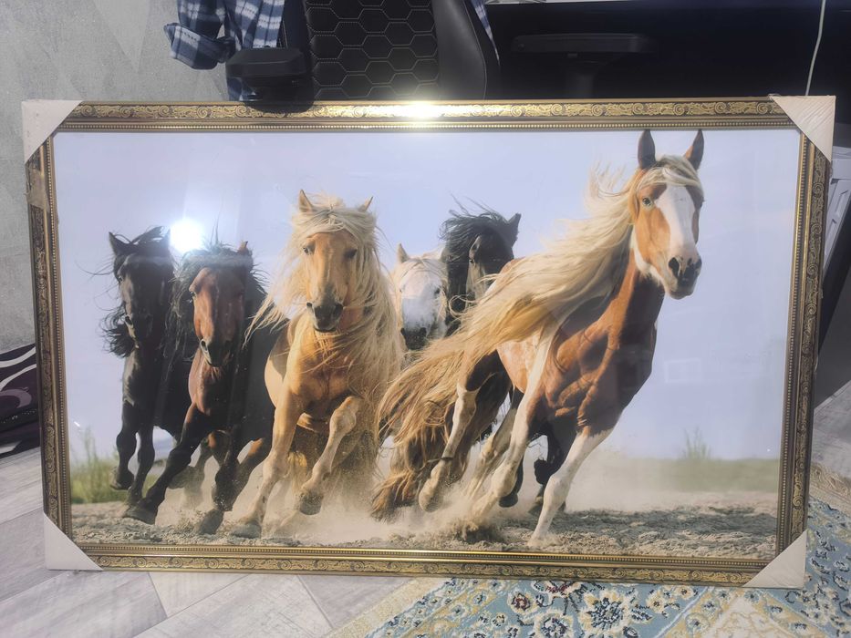 Картина с лошадьми