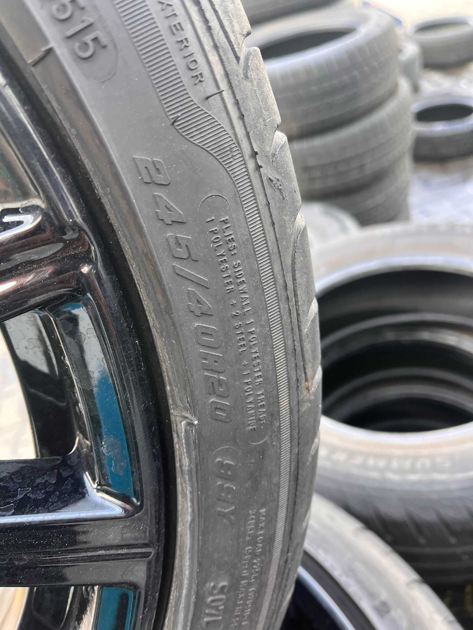 Jante BMW Seria 7 G11 G12 Anvelope Vara 245 40 20 Goodyear 275 35 20