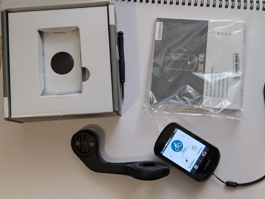 Garmin Edge 830 – ciclocomputer GPS (cutie + montaj ghidon)
