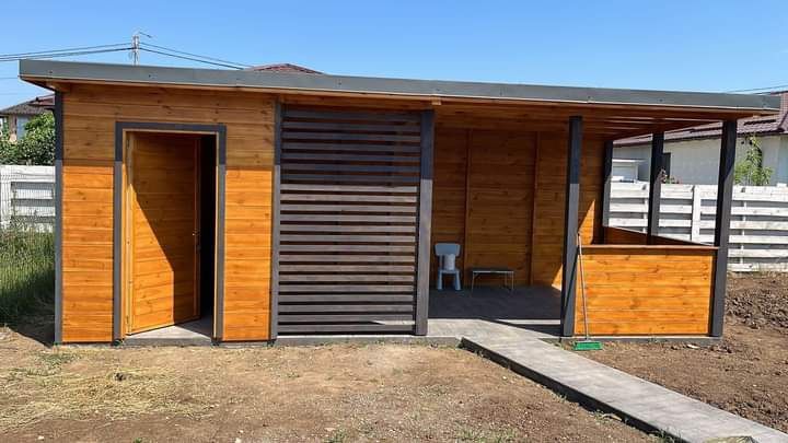 Foisoare , pergola, case si terase pe structura de lemn, diferite mode