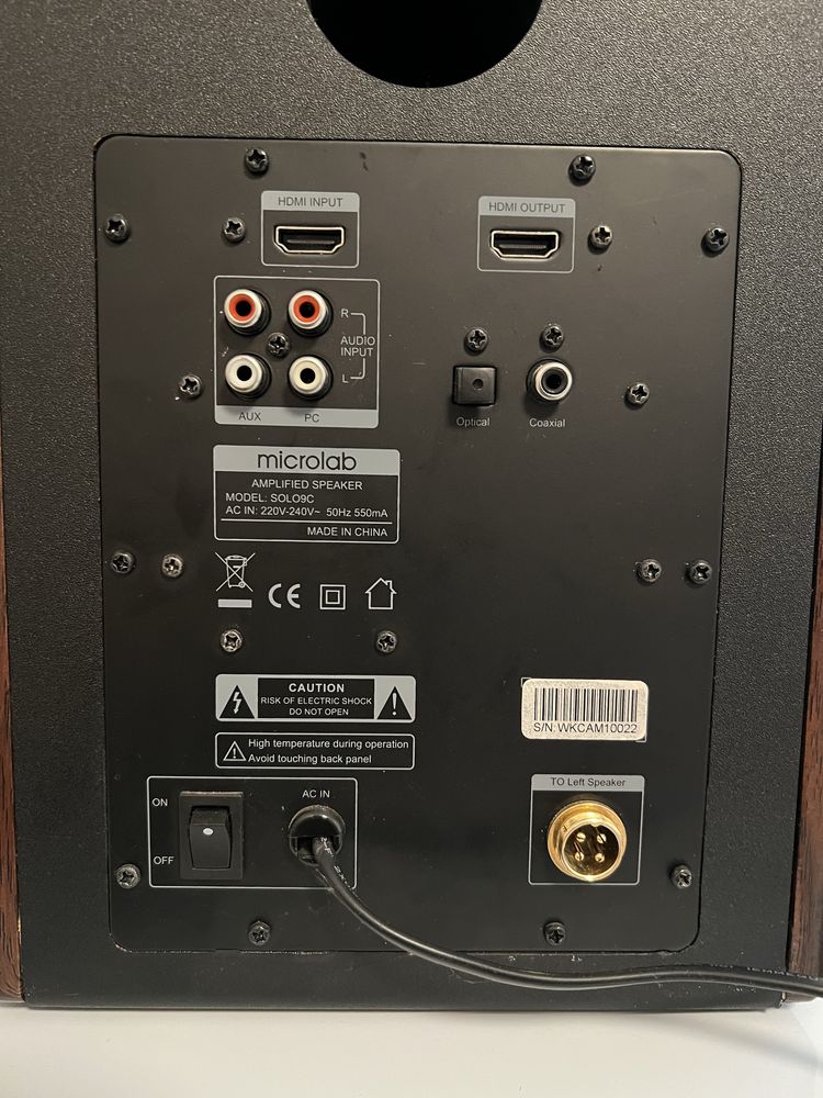 Продам колонку MicroLab Solo 9c