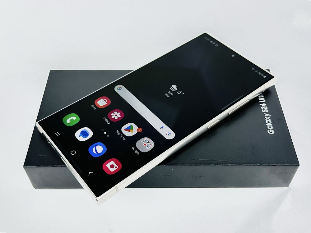 Samsung Galaxy S24 Ultra 5G 256GB 12RAM Violet Отличен! Гаранция!