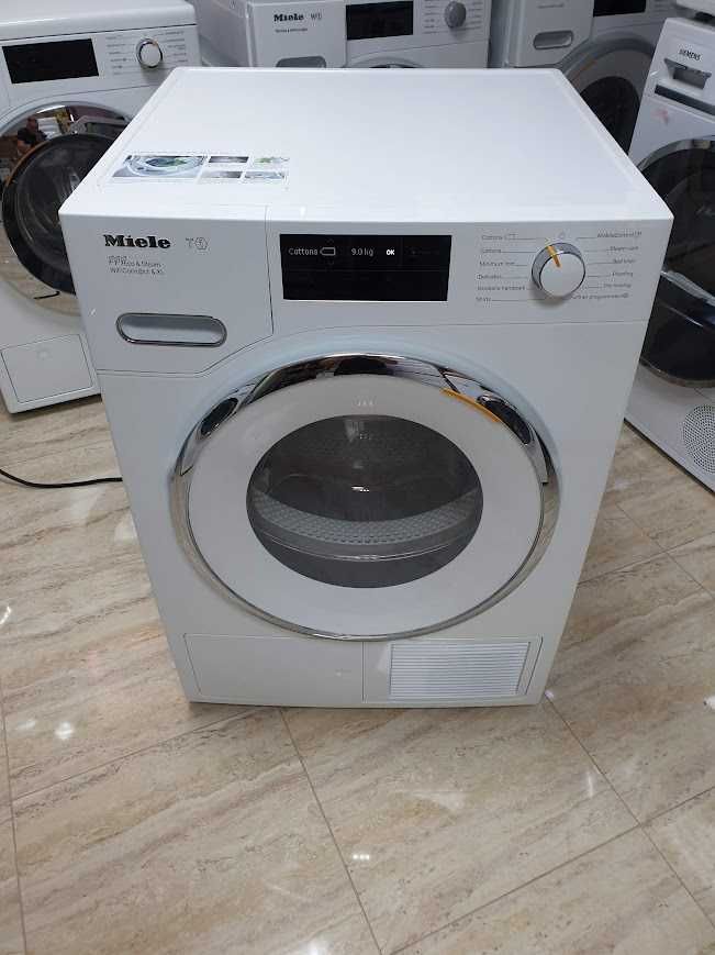 9кг - Wi-Fi - Пара Miele Сушилня с Термопомпа 12м Гаранция Миеле