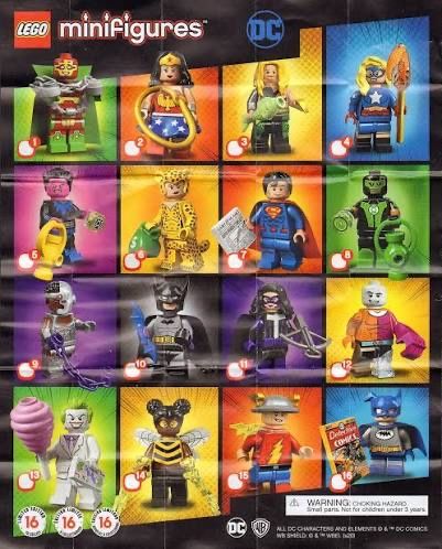 Lego DC collectable minifigures