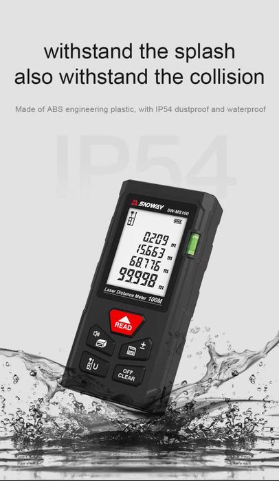 Лазерна ролетка 100м SNDWAY