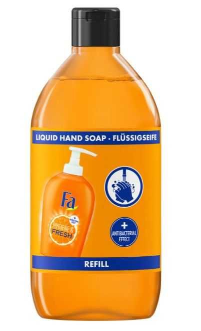 Săpun lichid FA hygiene & fresh orange 385ML - rezervă