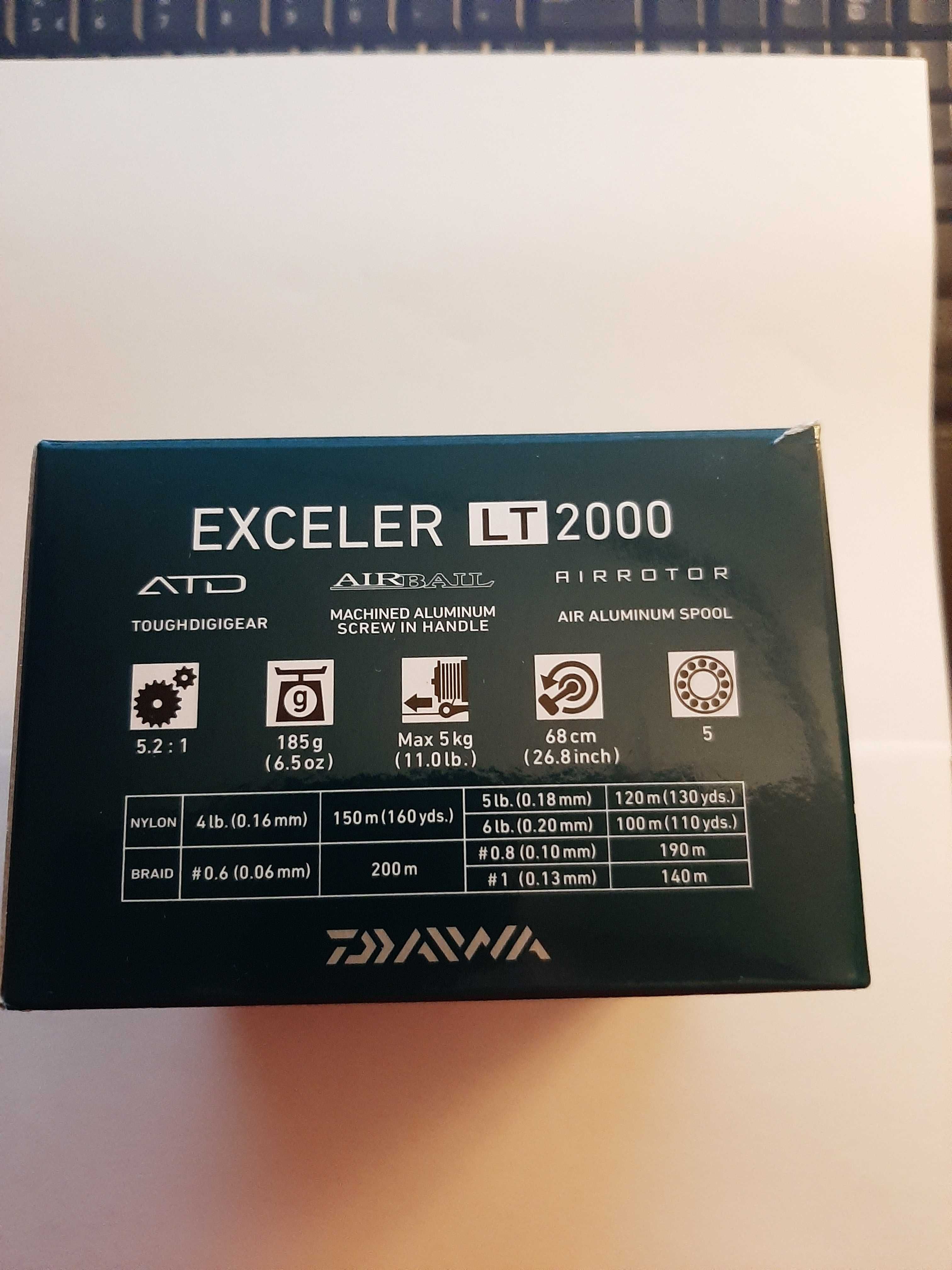 Daiwa 20 Exceler LT 2000