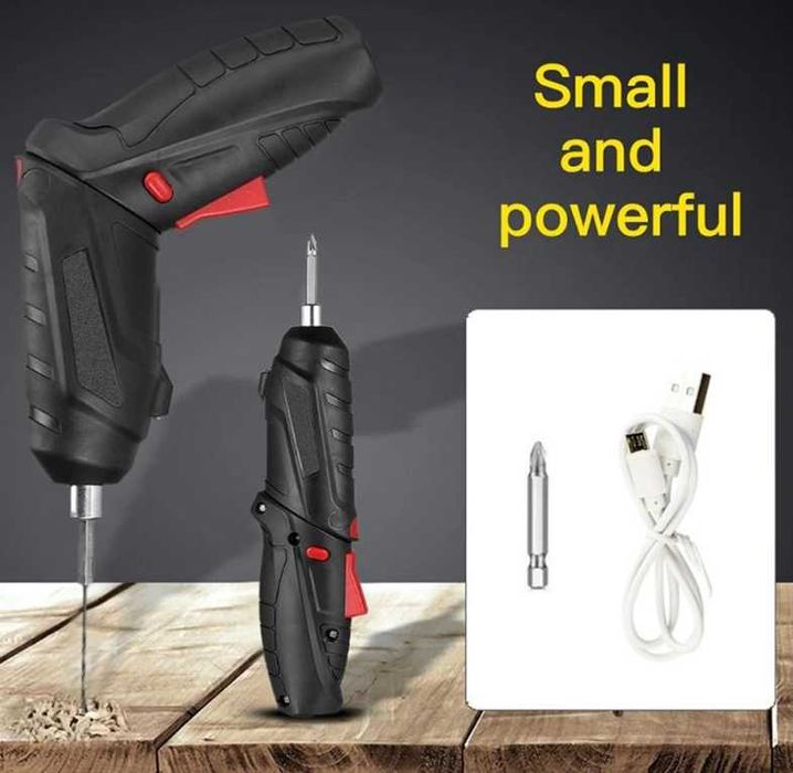 Електрическа отвертка 3.6V + 22 части (НОВА) 1300mah