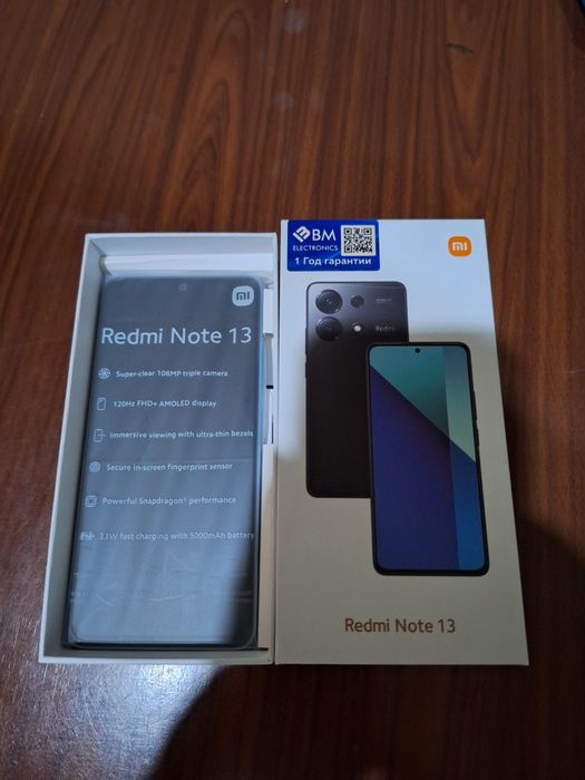 Смартфон Redmi Note 13 16/256GB Blue за 135 у.е!