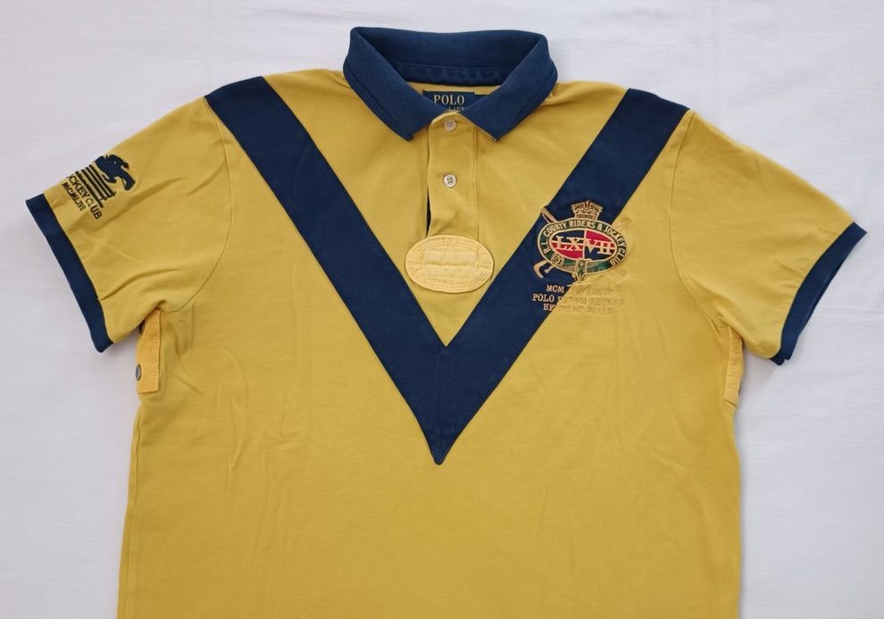 POLO Ralph Lauren оригинална тениска L памучна поло фланелка