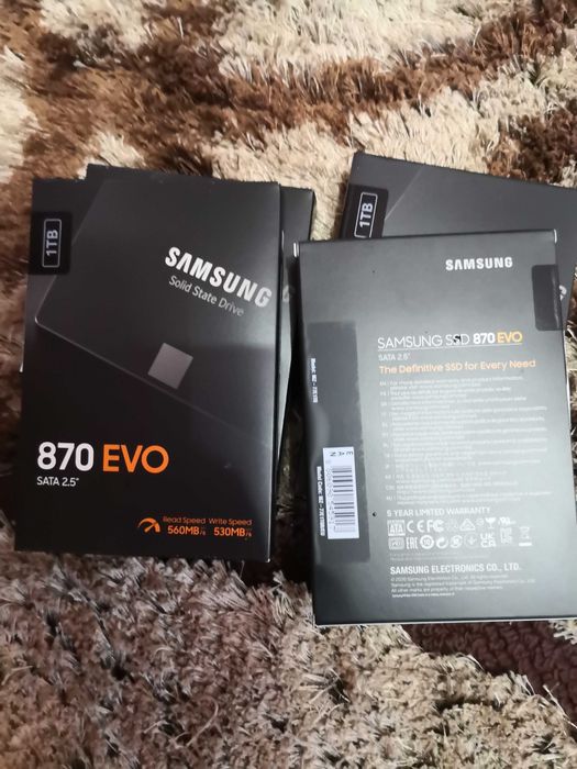 SSD Samsung 870 EVO 1 TB , Sata 3 - NOU sigilat