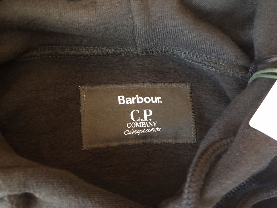 Barbour x C.P. Company Graphic Hoodie ОРИГИНАЛЕН мъжки суичър - М