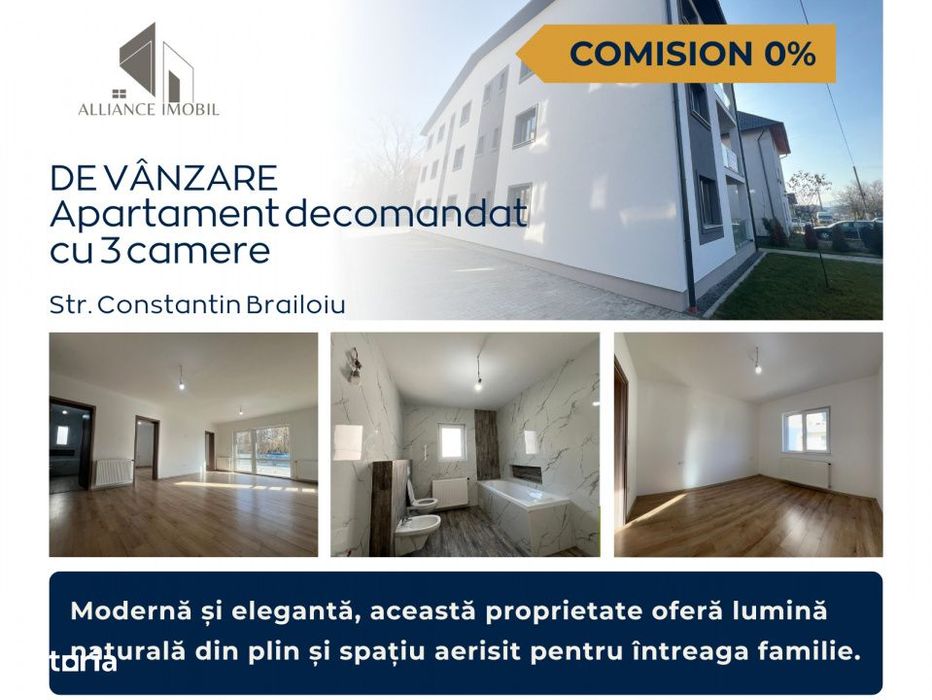 Apartament Nou 4 Camere -Fara Comision