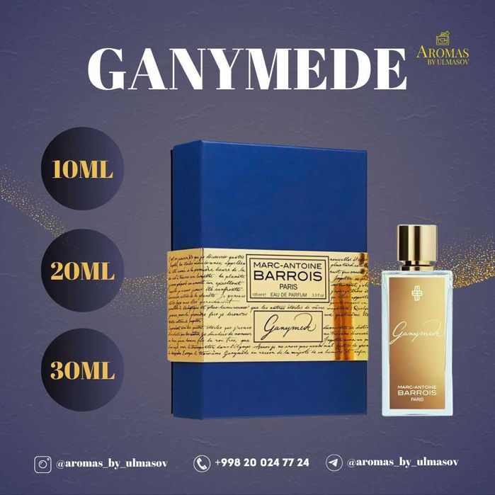 GANYMEDE – zamonaviy uniseks atir