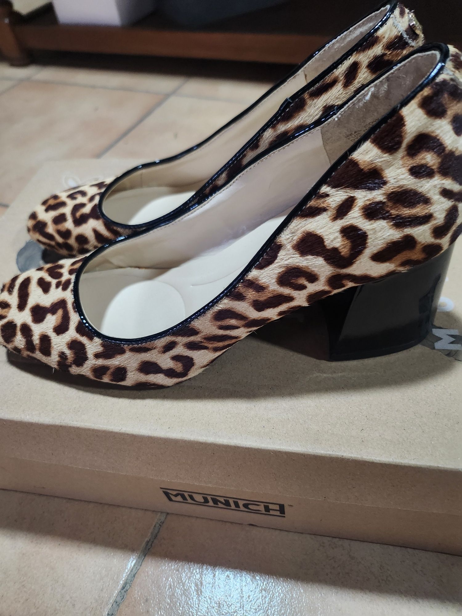 Pantofi leopard mar 35