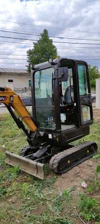 Săpături cu miniexcavator