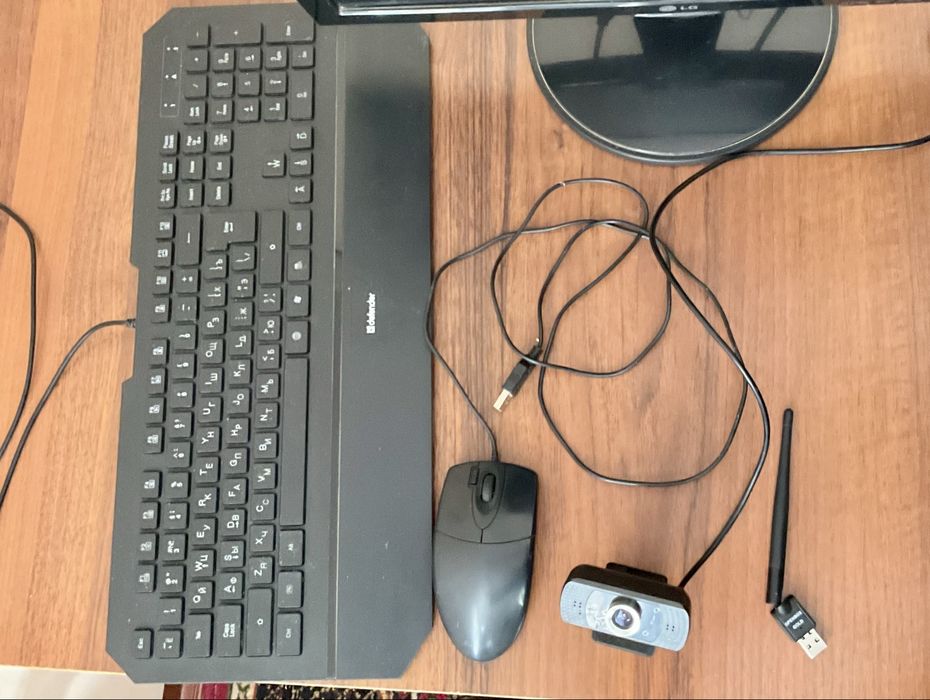 Kompyuter + Monitor + WiFi + Kamera + DVD | Windows 10