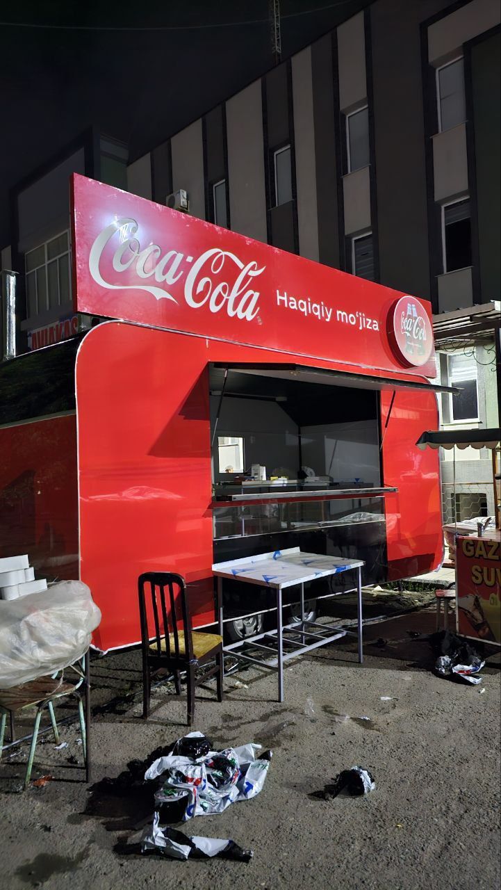 Food truck koʻchma dokon sifatli