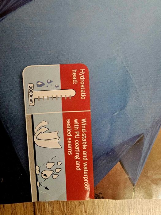 Cort Rocktrail drumetii, 2 persoane, nou