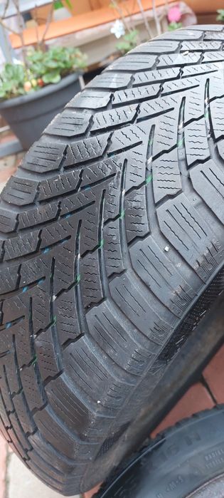 Anvelope iarna Continental + jante din otel 205/55 R16 91 H