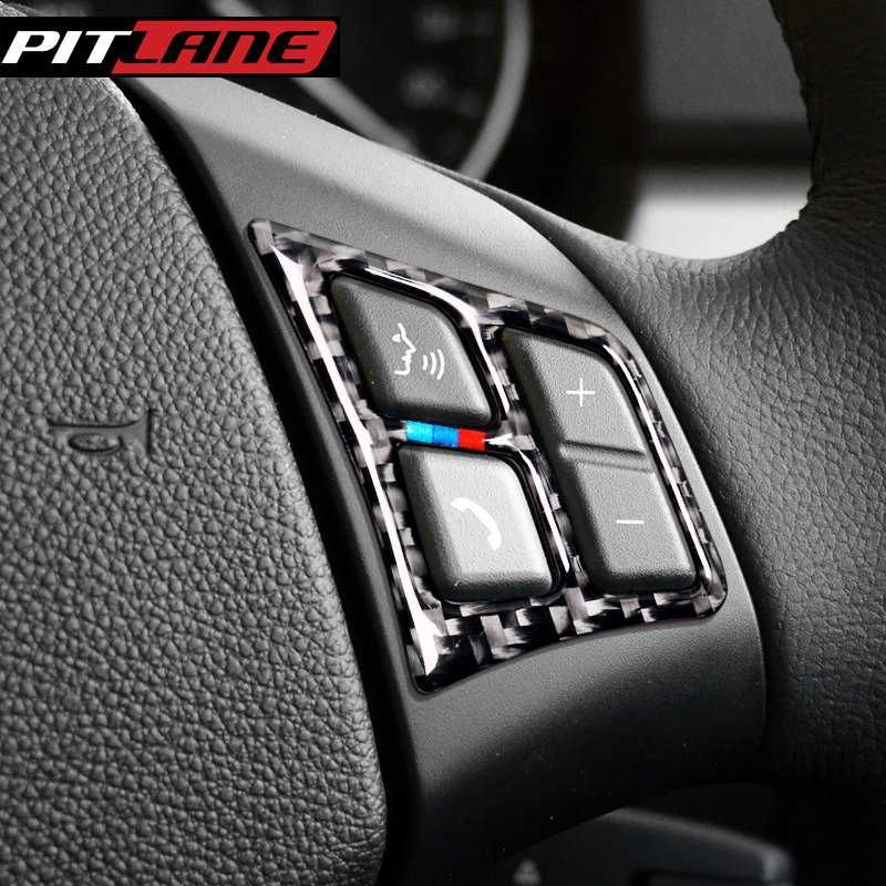Carbon стикер бутони за волан : BMW E90