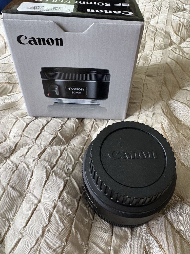 Нов Обектив Canon EF 50 mm f/1.8 STM