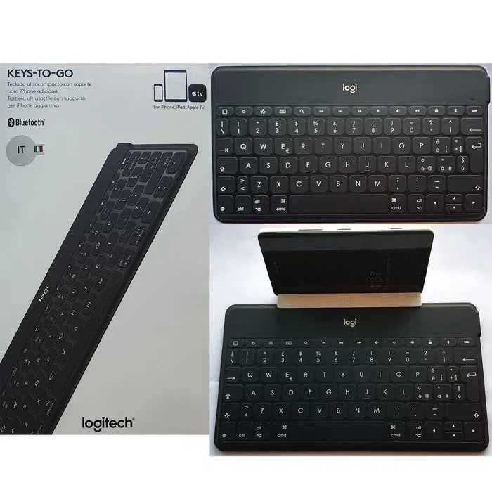 Logitech KEYS-TO-GO tastatura bluetooth pt iPhone iPad Apple TV laptop