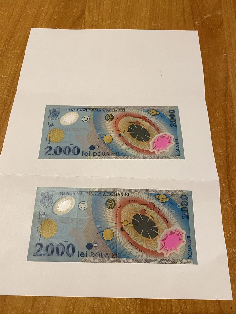 Bancnote 2000 lei