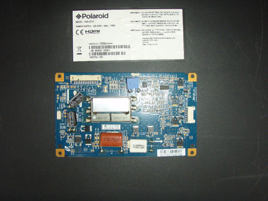 Driver LED Samsung SSL460_3E2A rev 0.2