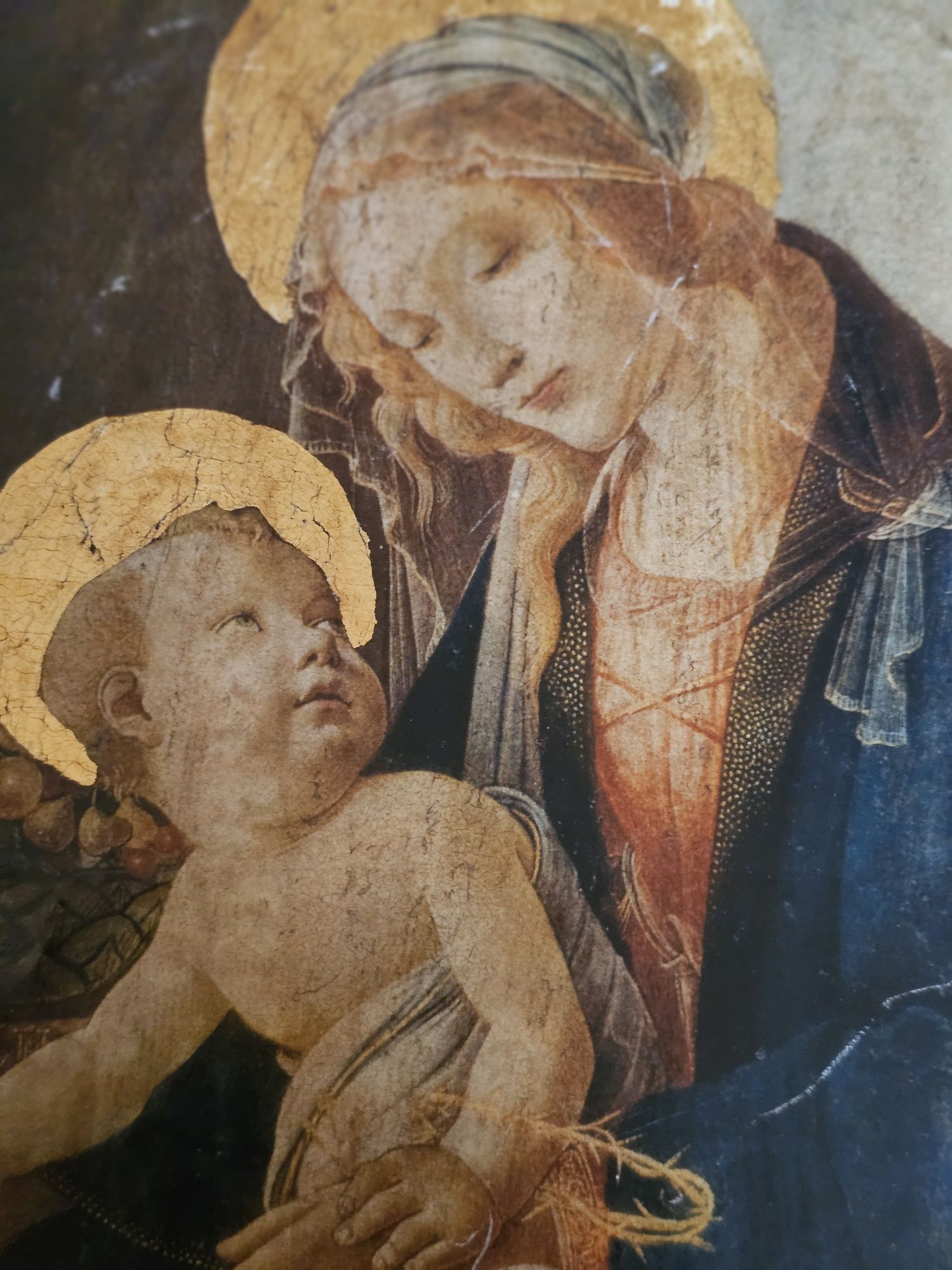 Vând doua icoane cu maica domnului și pruncu Iisus