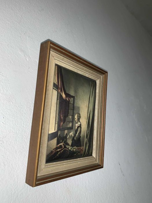 Tablou pictura pe matasa