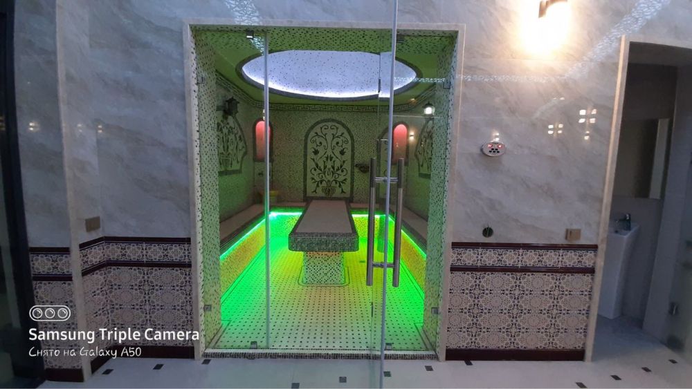 Basseyn, turk xammom va Finski xammom quramiz