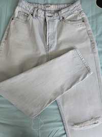 Loosefit Jeans Bershka pe Albastru Denim