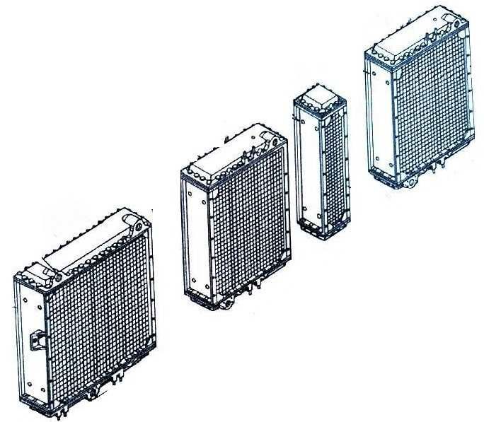 Радиаторы самосвалов "БелАЗ", производства Беларусь