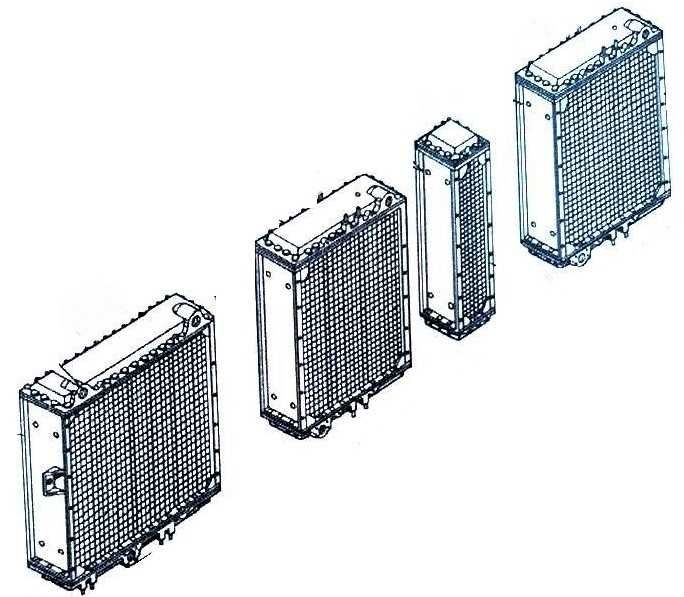 Радиаторы самосвалов "БелАЗ"