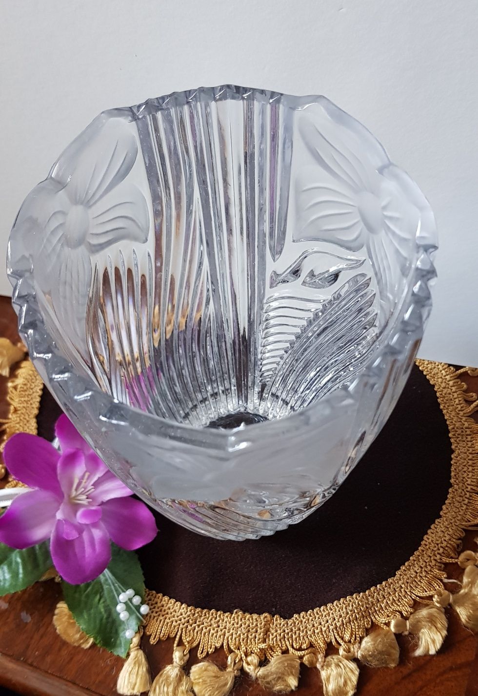 Vaza cristal vintage