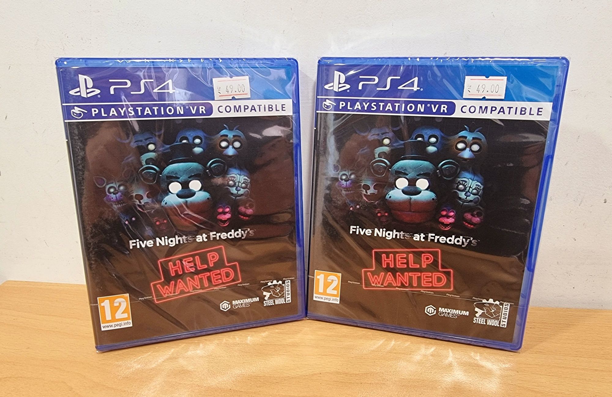 Чисто нова игра Five Nights At Freddys Help Wanted за PS4