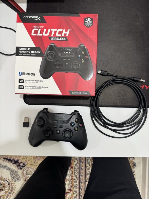 продам игровой джостик hyperx clutch wireless