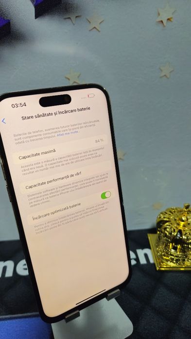 iPhone 14 Pro Max Gold 256GB Baterie:84%.Preṭ fix!