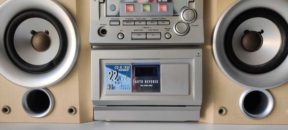JVC UX M 55 muzica CD tuner caseta amplif boxe muzica