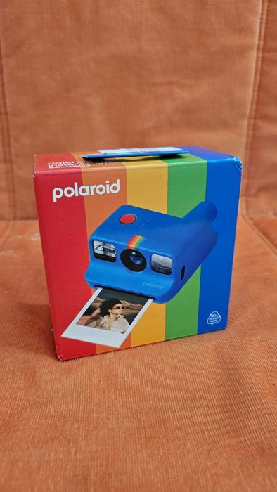 Aparat foto instant Polaroid Go2, Albastru - nou sigilat