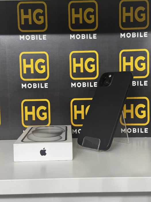 iPhone 15 Plus(Black)-128GB, Impecabil, Garantie 12 luni