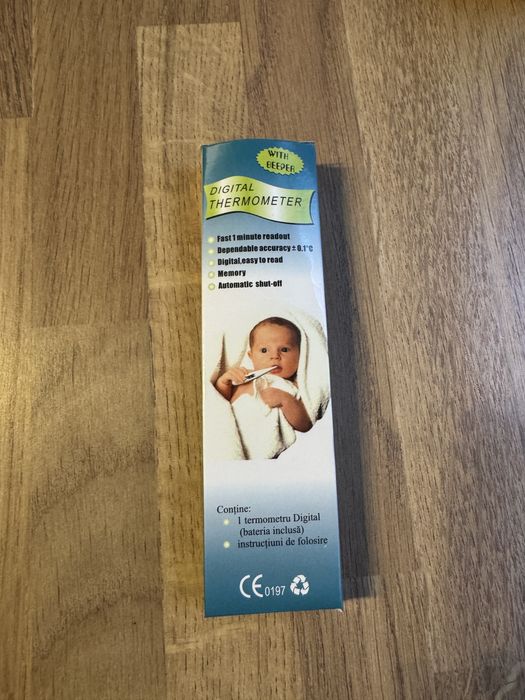 Termometru digital cu baterie inclusa