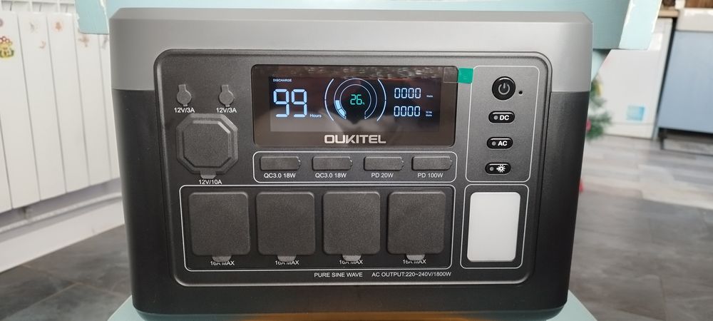 OUKITEL Преносима захранваща станция power station